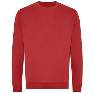 Awdis Mens Sweatshirt / Fire Red